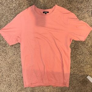 Men’s salmon long tee xl